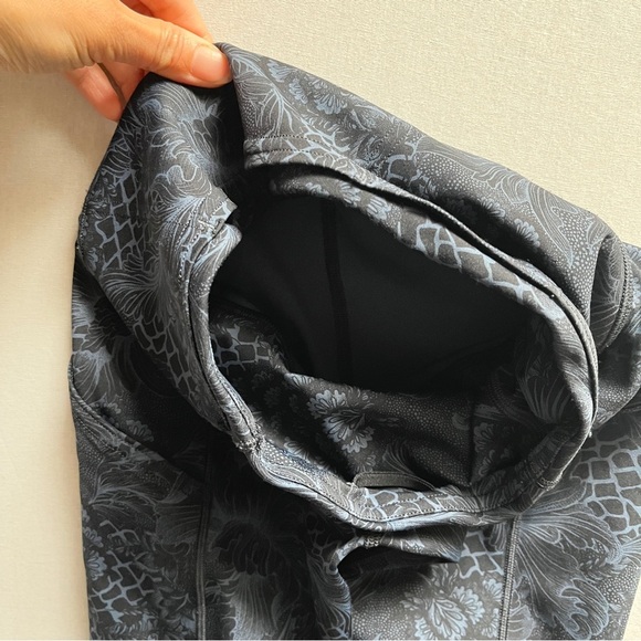 Lululemon Athletica Fast & Free Floral Paisley Patterned Leggings Sz 2 - Picture 12 of 15